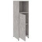 vidaXL Juego muebles de baño 4 piezas madera ingeniería gris hormigón vidaXL Juego muebles de baño 4 piezas madera ingeniería gris hormigón