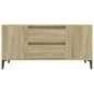 vidaXL Mueble para TV madera contrachapada roble Sonoma 102x44,5x50 cm