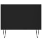 vidaXL Mesa de centro madera contrachapada negro 90x50x40 cm vidaXL Mesa de centro madera contrachapada negro 90x50x40 cm