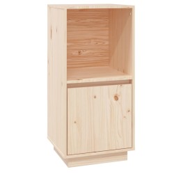 vidaXL Aparador de madera maciza de pino 38x35x80 cm