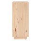 vidaXL Aparador de madera maciza de pino 38x35x80 cm vidaXL Aparador de madera maciza de pino 38x35x80 cm