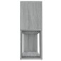 vidaXL Estantería de madera contrachapada gris Sonoma 100x24x63 cm vidaXL Estantería de madera contrachapada gris Sonoma 100x24x63 cm