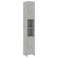 vidaXL Juego muebles de baño 3 piezas madera ingeniería gris hormigón vidaXL Juego muebles de baño 3 piezas madera ingeniería gris hormigón