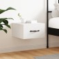 vidaXL Mesita de noche de pared blanco 35x35x20 cm vidaXL Mesita de noche de pared blanco 35x35x20 cm
