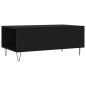 vidaXL Mesa de centro madera contrachapada negro 90x50x36,5 cm vidaXL Mesa de centro madera contrachapada negro 90x50x36,5 cm