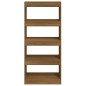 vidaXL Estantería madera contrachapada marrón roble 60x30x135 cm vidaXL Estantería madera contrachapada marrón roble 60x30x135 cm