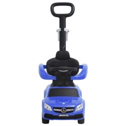 vidaXL Coche de empuje para niños Mercedes Benz C63 azul
