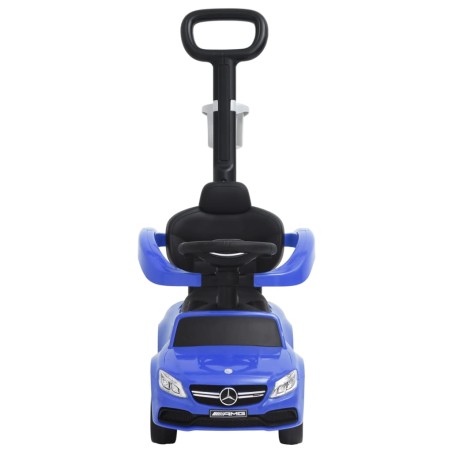 vidaXL Coche de empuje para niños Mercedes Benz C63 azul