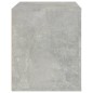 vidaXL Mesita de noche color gris hormigón 50x39x47 cm vidaXL Mesita de noche color gris hormigón 50x39x47 cm