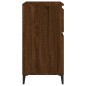 vidaXL Aparador madera contrachapada marrón roble 60x35x70 cm vidaXL Aparador madera contrachapada marrón roble 60x35x70 cm