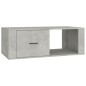 vidaXL Mesa de centro madera contrachapada gris hormigón 100x50,5x35cm vidaXL Mesa de centro madera contrachapada gris hormigón 100x50,5x35cm