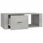 vidaXL Mesa de centro madera contrachapada gris hormigón 100x50,5x35cm vidaXL Mesa de centro madera contrachapada gris hormigón 100x50,5x35cm