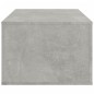 vidaXL Mesa de centro madera contrachapada gris hormigón 100x50,5x35cm vidaXL Mesa de centro madera contrachapada gris hormigón 100x50,5x35cm