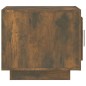 vidaXL Mesa de centro madera contrachapada roble ahumado 51x50x45 cm vidaXL Mesa de centro madera contrachapada roble ahumado 51x50x45 cm