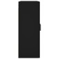 vidaXL Armario de pared negro 69,5x34x90 cm vidaXL Armario de pared negro 69,5x34x90 cm