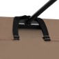 vidaXL Camas de camping 2 uds tela Oxford y acero taupé 180x60x19 cm vidaXL Camas de camping 2 uds tela Oxford y acero taupé 180x60x19 cm