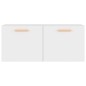 vidaXL Armario de pared madera contrachapada blanco 80x35x36,5 cm vidaXL Armario de pared madera contrachapada blanco 80x35x36,5 cm