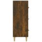 vidaXL Aparador madera contrachapada color roble ahumado 70x34x90 cm vidaXL Aparador madera contrachapada color roble ahumado 70x34x90 cm