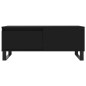 vidaXL Mesa de centro madera contrachapada negro 90x50x36,5 cm vidaXL Mesa de centro madera contrachapada negro 90x50x36,5 cm