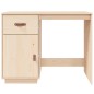 vidaXL Escritorio de madera maciza de pino 95x50x75 cm vidaXL Escritorio de madera maciza de pino 95x50x75 cm