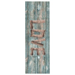 vidaXL Alfombra de cocina lavable Love 45x150 cm