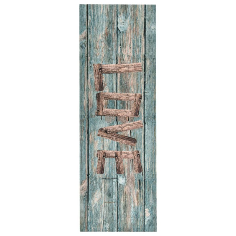 vidaXL Alfombra de cocina lavable Love 45x150 cm vidaXL Alfombra de cocina lavable Love 45x150 cm