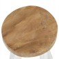vidaXL Taburete de cocina de madera de teca vidaXL Taburete de cocina de madera de teca