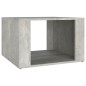 vidaXL Mesita de noche madera contrachapada gris hormigón 57x55x36 cm vidaXL Mesita de noche madera contrachapada gris hormigón 57x55x36 cm