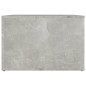 vidaXL Mesita de noche madera contrachapada gris hormigón 57x55x36 cm vidaXL Mesita de noche madera contrachapada gris hormigón 57x55x36 cm