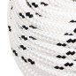vidaXL Cuerda para barco trenzada poliéster blanco 18 mmx25 m vidaXL Cuerda para barco trenzada poliéster blanco 18 mmx25 m