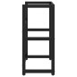 vidaXL Estructura de lavabo de hierro negro 59x38x83 cm vidaXL Estructura de lavabo de hierro negro 59x38x83 cm