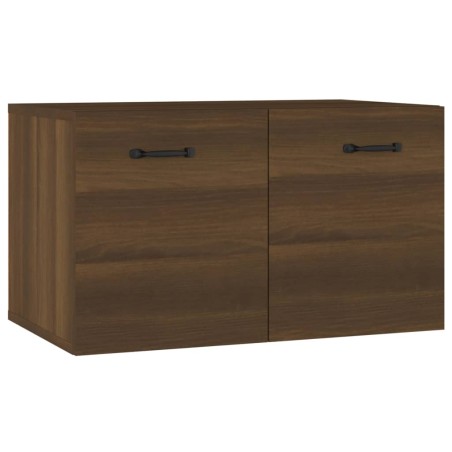 vidaXL Armario pared madera contrachapada marrón roble 60x36,5x35 cm