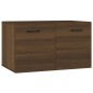 vidaXL Armario pared madera contrachapada marrón roble 60x36,5x35 cm
