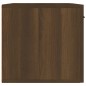 vidaXL Armario pared madera contrachapada marrón roble 60x36,5x35 cm