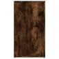 vidaXL Aparador madera contrachapada roble ahumado 100x33x59,5 cm vidaXL Aparador madera contrachapada roble ahumado 100x33x59,5 cm