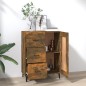 vidaXL Aparador madera contrachapada color roble ahumado 69,5x34x90 cm vidaXL Aparador madera contrachapada color roble ahumado 69,5x34x90 cm