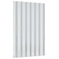 vidaXL Paneles tejado 36 uds acero recubierto gris antracita 60x36 cm vidaXL Paneles tejado 36 uds acero recubierto gris antracita 60x36 cm