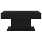 vidaXL Mesa de centro madera contrachapada negro 96x50x45 cm vidaXL Mesa de centro madera contrachapada negro 96x50x45 cm