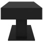 vidaXL Mesa de centro madera contrachapada negro 96x50x45 cm vidaXL Mesa de centro madera contrachapada negro 96x50x45 cm
