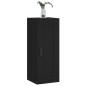 vidaXL Armario de pared madera de ingeniería negro 34,5x34x90 cm vidaXL Armario de pared madera de ingeniería negro 34,5x34x90 cm