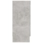 vidaXL Vitrina de madera de ingeniería gris 120x30,5x70 cm vidaXL Vitrina de madera de ingeniería gris 120x30,5x70 cm
