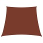 vidaXL Toldo de vela trapezoidal de tela oxford terracota 2/4x3 m vidaXL Toldo de vela trapezoidal de tela oxford terracota 2/4x3 m