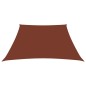 vidaXL Toldo de vela trapezoidal de tela oxford terracota 2/4x3 m vidaXL Toldo de vela trapezoidal de tela oxford terracota 2/4x3 m