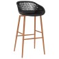 vidaXL Mesa alta y taburetes de bar 7 piezas negro vidaXL Mesa alta y taburetes de bar 7 piezas negro