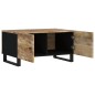 vidaXL Mesa de centro madera maciza mango y contrachapada 80x50x40 cm vidaXL Mesa de centro madera maciza mango y contrachapada 80x50x40 cm