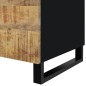 vidaXL Mesa de centro madera maciza mango y contrachapada 80x50x40 cm vidaXL Mesa de centro madera maciza mango y contrachapada 80x50x40 cm