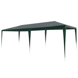 vidaXL Carpa para fiestas PE verde 3x6 m