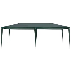 vidaXL Carpa para fiestas PE verde 3x6 m