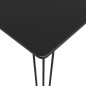 vidaXL Mesa alta y taburetes de bar 5 piezas negro vidaXL Mesa alta y taburetes de bar 5 piezas negro