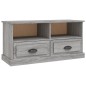 vidaXL Mueble para TV madera contrachapada gris Sonoma 93x35,5x45 cm vidaXL Mueble para TV madera contrachapada gris Sonoma 93x35,5x45 cm